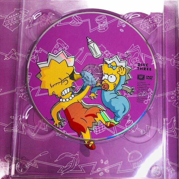 The Simpson’s Complete Third Season 3 Complete Uncut 4 DVD Set - Picture 7 of 10